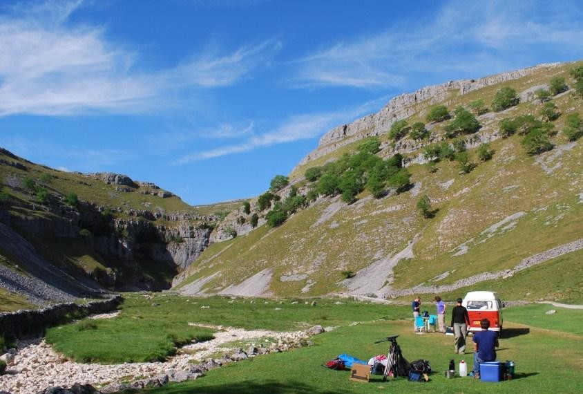 Whilst in the Yorkshire Dales Martin stops overnight at Gordale Scar in 
